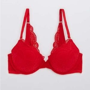 ⭐️6/$55⭐️ Aerie Real Power Plunge Push-Up Bra